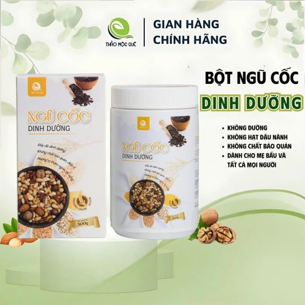 Ngũ Cốc Dinh Dưỡng Thảo Mộc Quê - 500gr