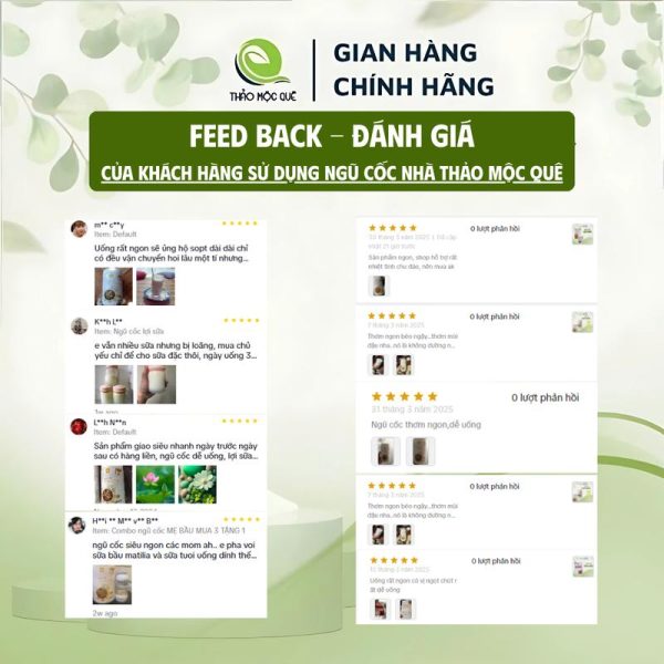 Ngũ Cốc Thảo Mộc Quê 500g - Food Thức Ăn Hạt Ngũ Cốc Granola ngucoc dinh dưỡng - Hình ảnh 8