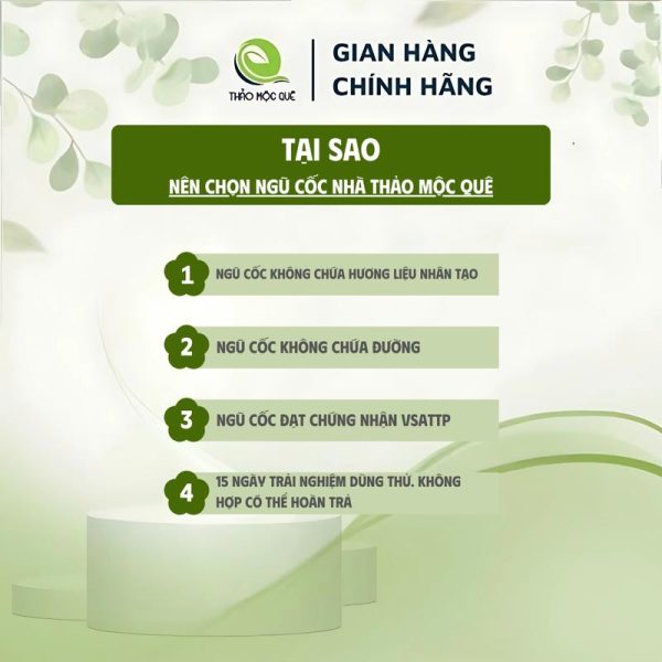 Ngũ Cốc Thảo Mộc Quê 500g - Food Thức Ăn Hạt Ngũ Cốc Granola ngucoc dinh dưỡng - Hình ảnh 6