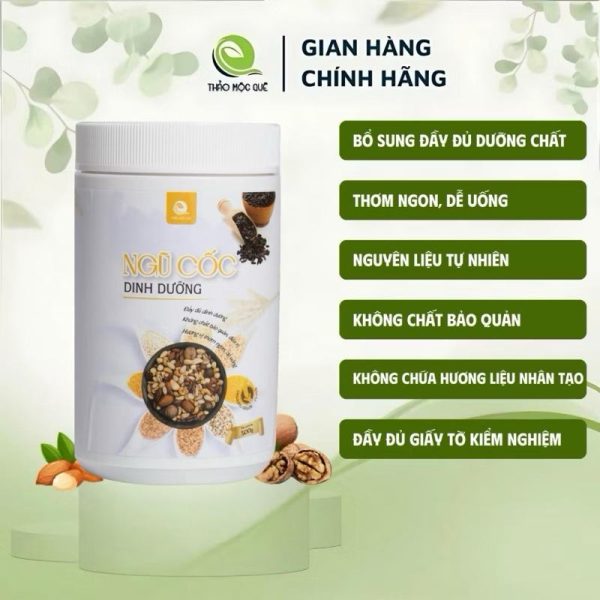 Ngũ Cốc Dinh Dưỡng Thảo Mộc Quê - 500gr - Hình ảnh 2