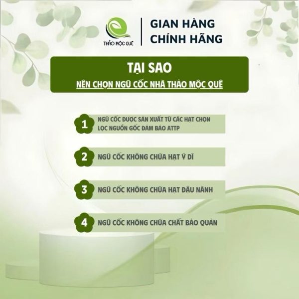 Ngũ Cốc Dinh Dưỡng Thảo Mộc Quê - 500gr - Hình ảnh 6