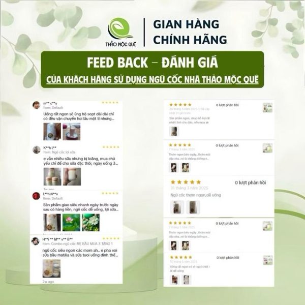 Ngũ Cốc Dinh Dưỡng Thảo Mộc Quê - 500gr - Hình ảnh 3